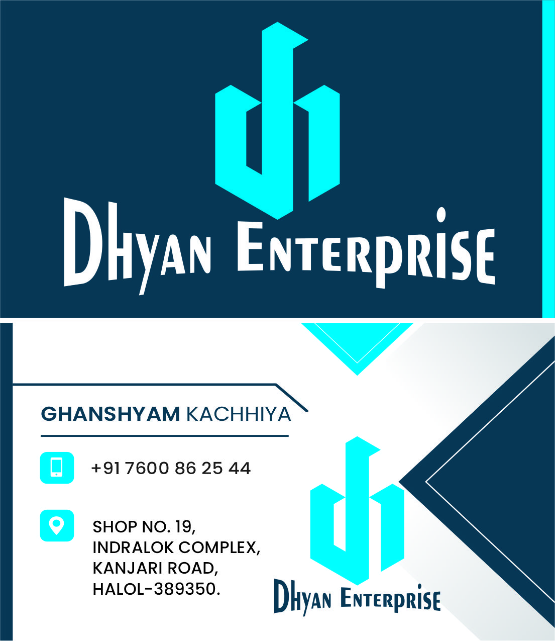 visiting card